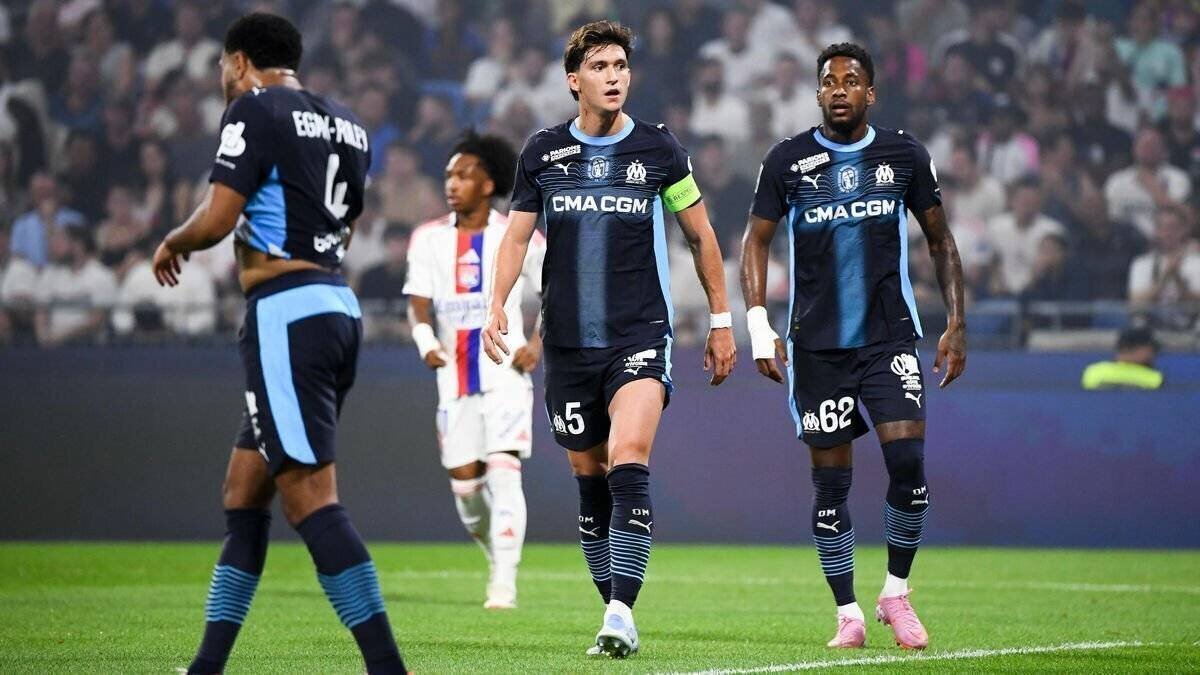 Affiche du match Marseille-Lorient, Ligue 1