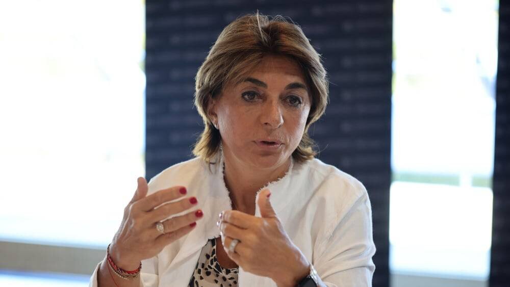 Conférence de presse de rentrée de Martine Vassal à l'hôtel du Département