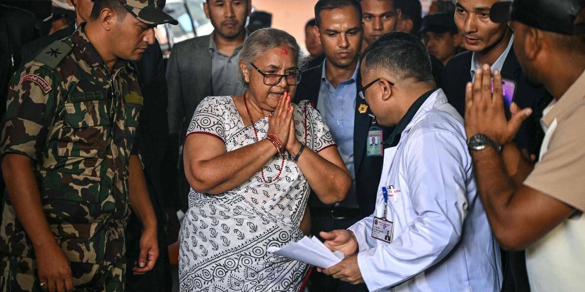 Manifestations antigouvernementales à Katmandou, Népal