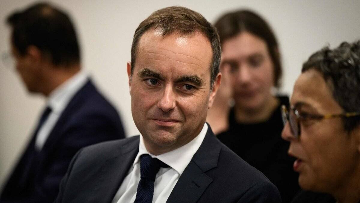 Sébastien Lecornu lors de sa nomination