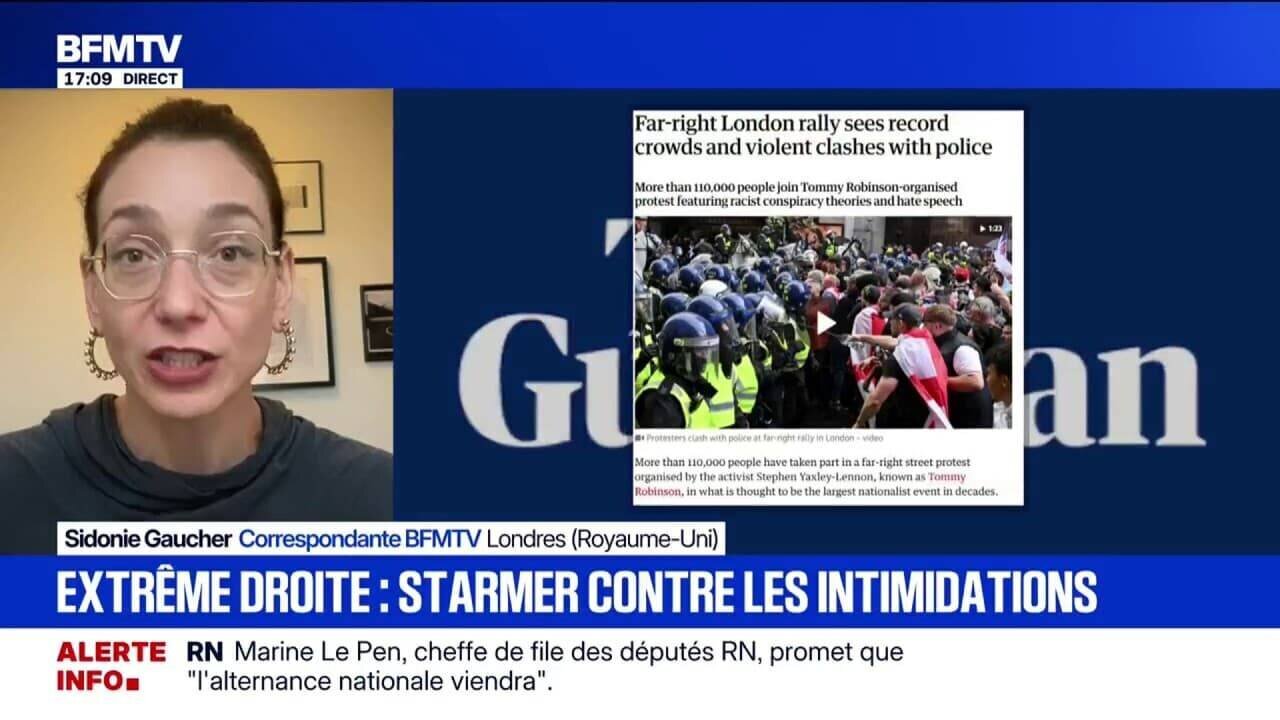 Manifestation anti-immigration à Londres en images