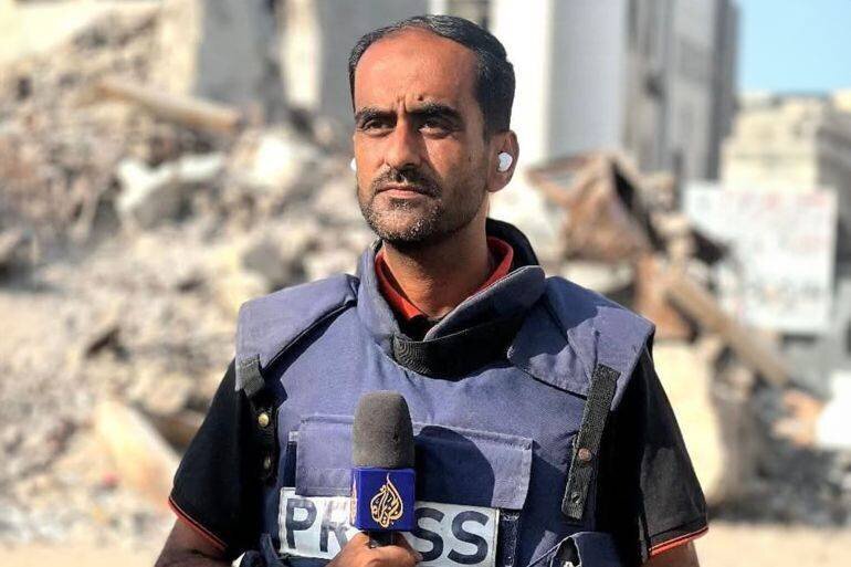 Le correspondant Shadi Shamieh à Gaza