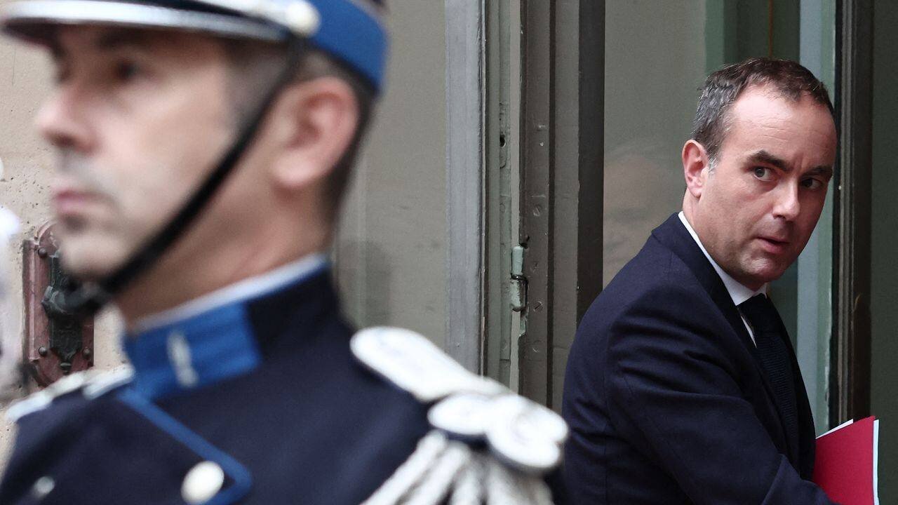 Sébastien Lecornu à Matignon, photo TF1