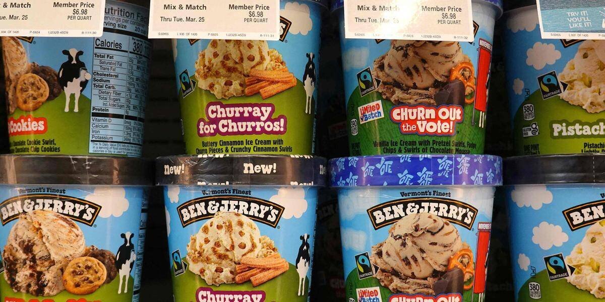 Photo d'un pot Ben & Jerry's