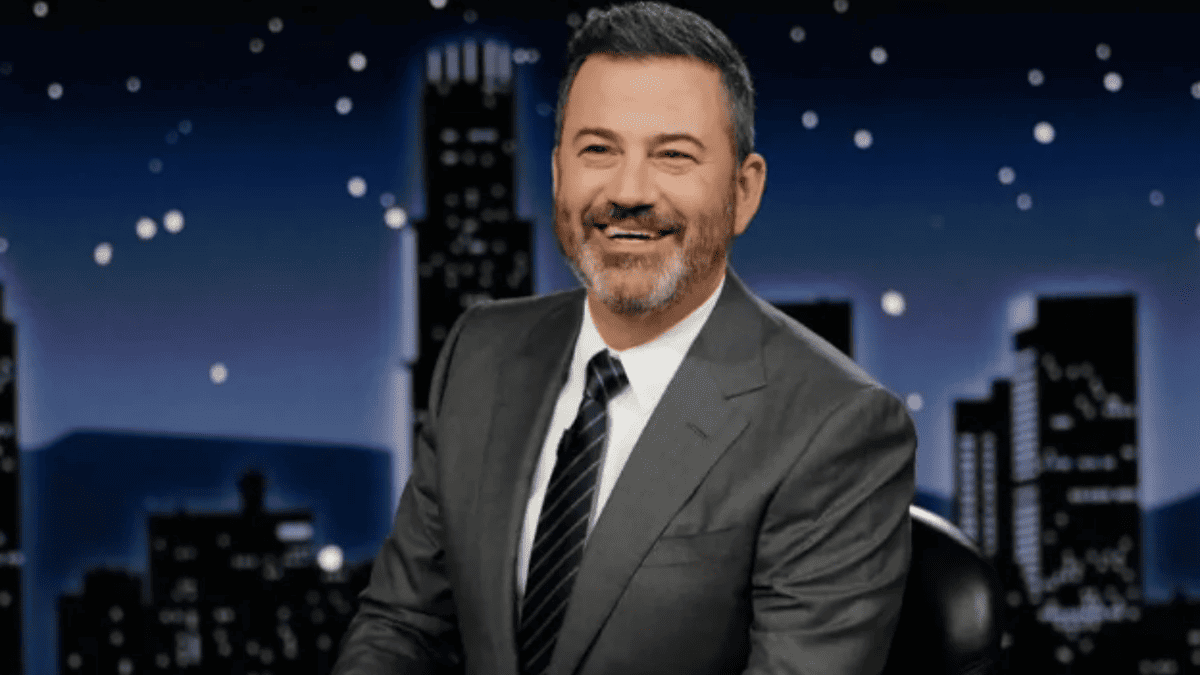 Jimmy Kimmel lors d'une émission suspendue