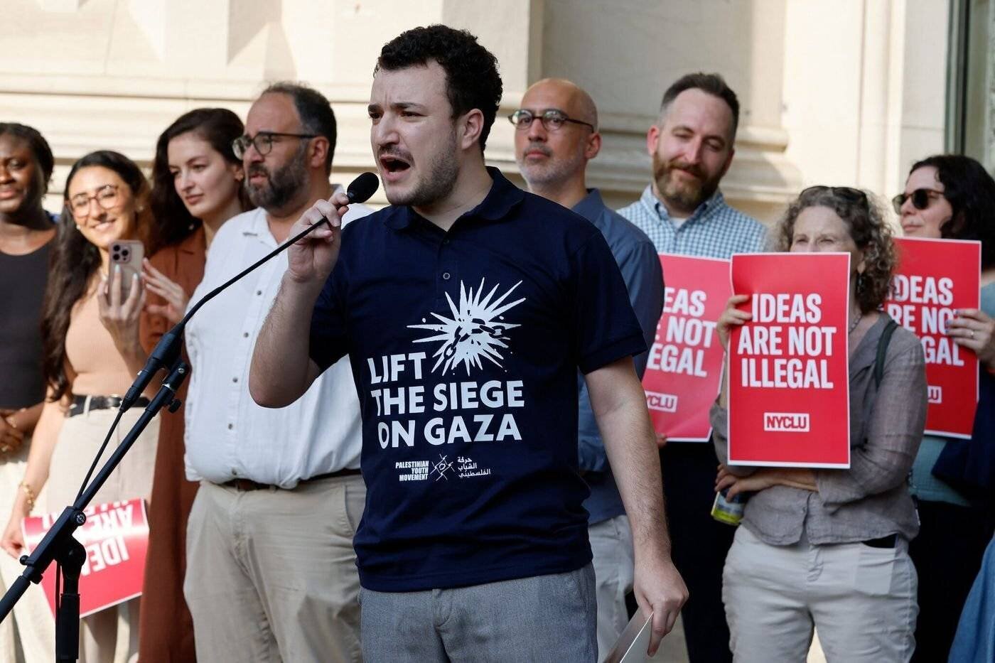 Photo liée au dossier Mahmoud Khalil et expulsion