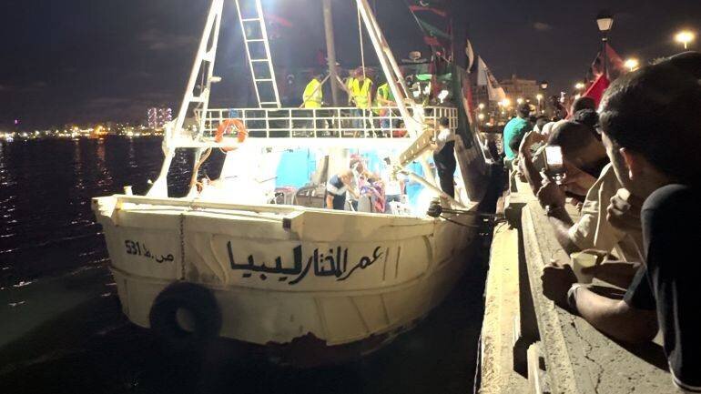 Le navire nommé Omar Al-Mokhtar, symbole de solidarité