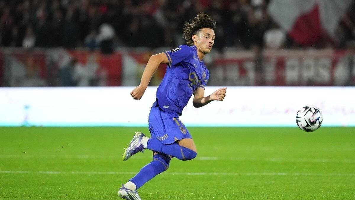 Monaco face à Bruges en image de presse