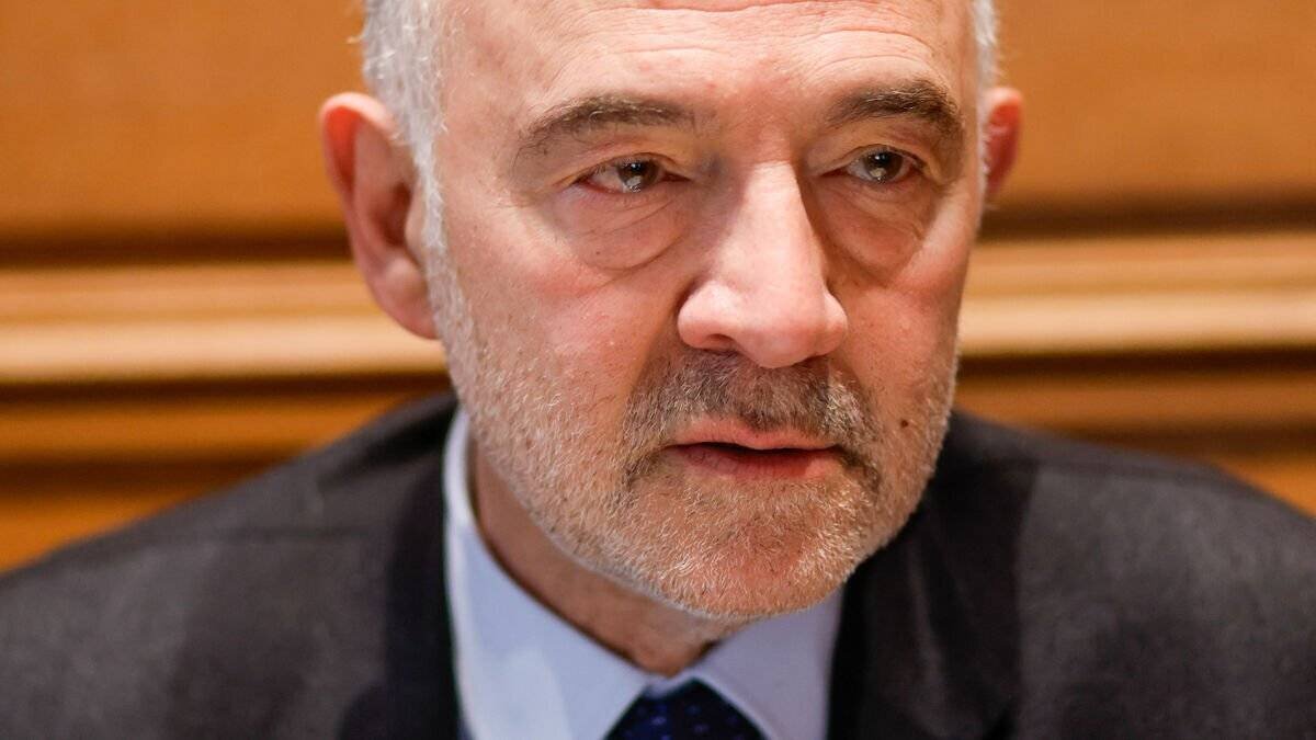 Pierre Moscovici lors d’une interview sur France Inter