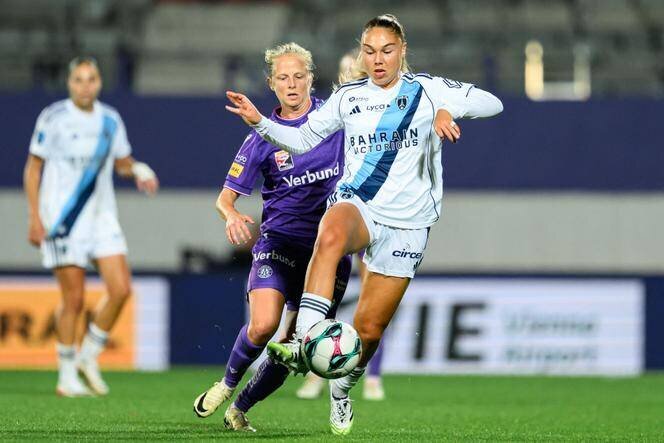 Océane Picard lors du match à Vienne