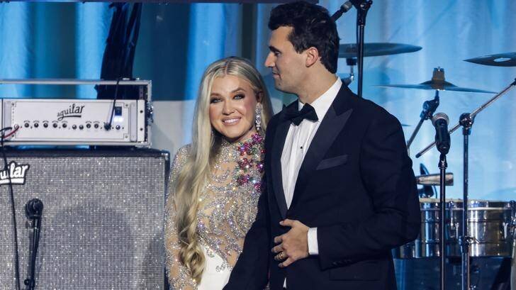 Charlie et Erika Kirk au bal inaugural 19 janvier 2025