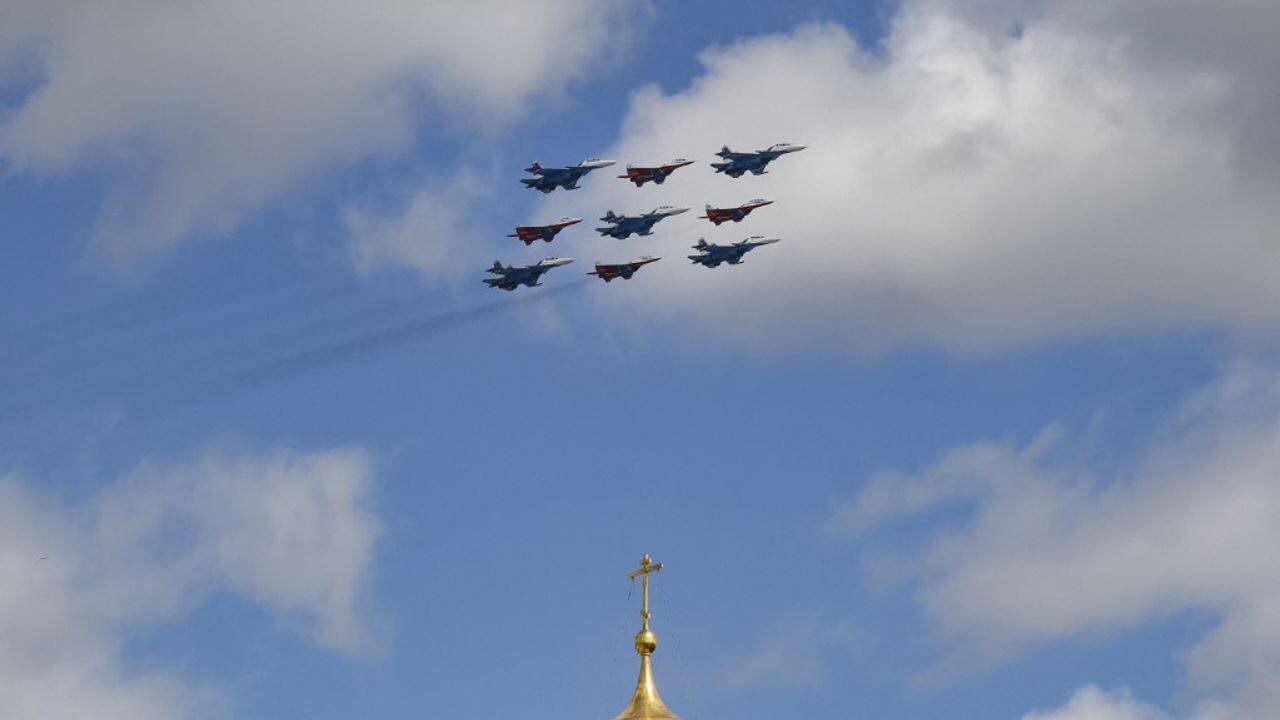 Avions de chasse russes dans le golfe de Finlande