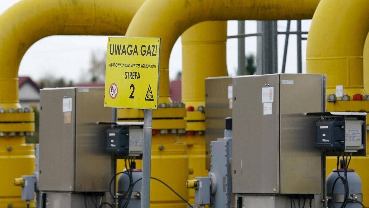 Ursula von der Leyen lors d’un briefing sur les sanctions