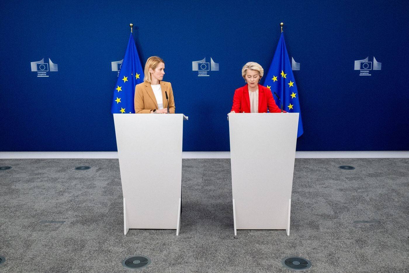 Point de presse de la présidente de la Commission européenne