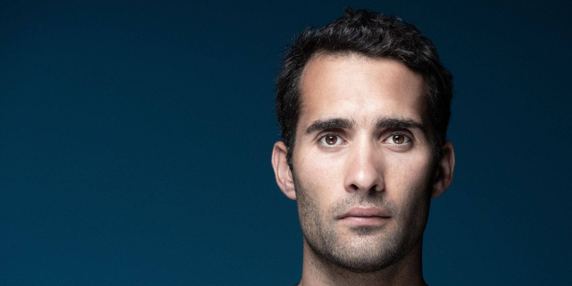 Martin Fourcade lors d'une annonce du CIO