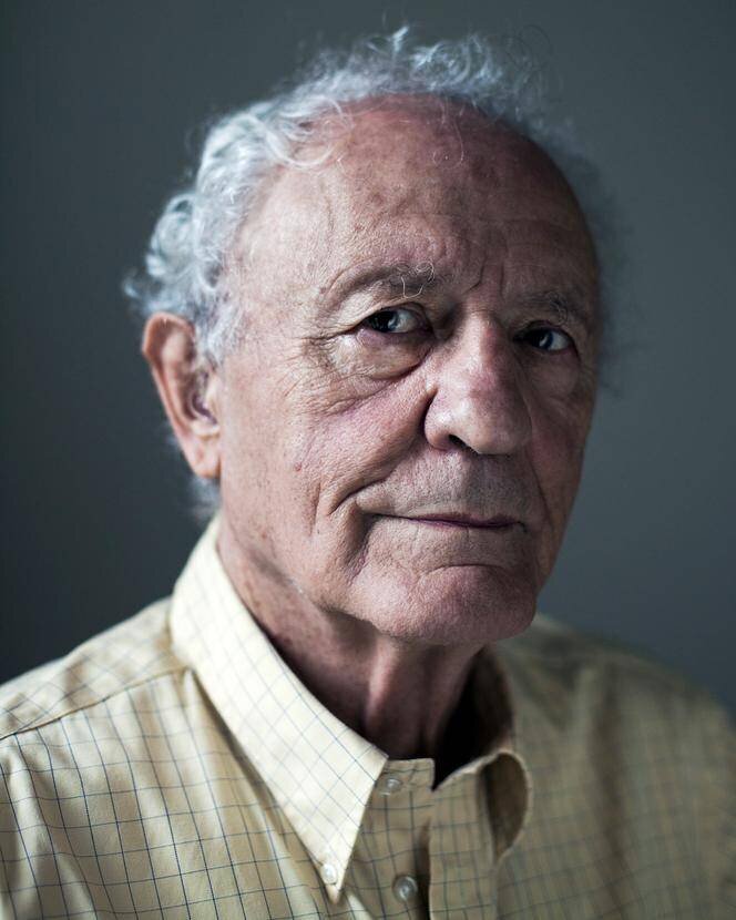 Portrait de Zeev Sternhell en 2014, historien