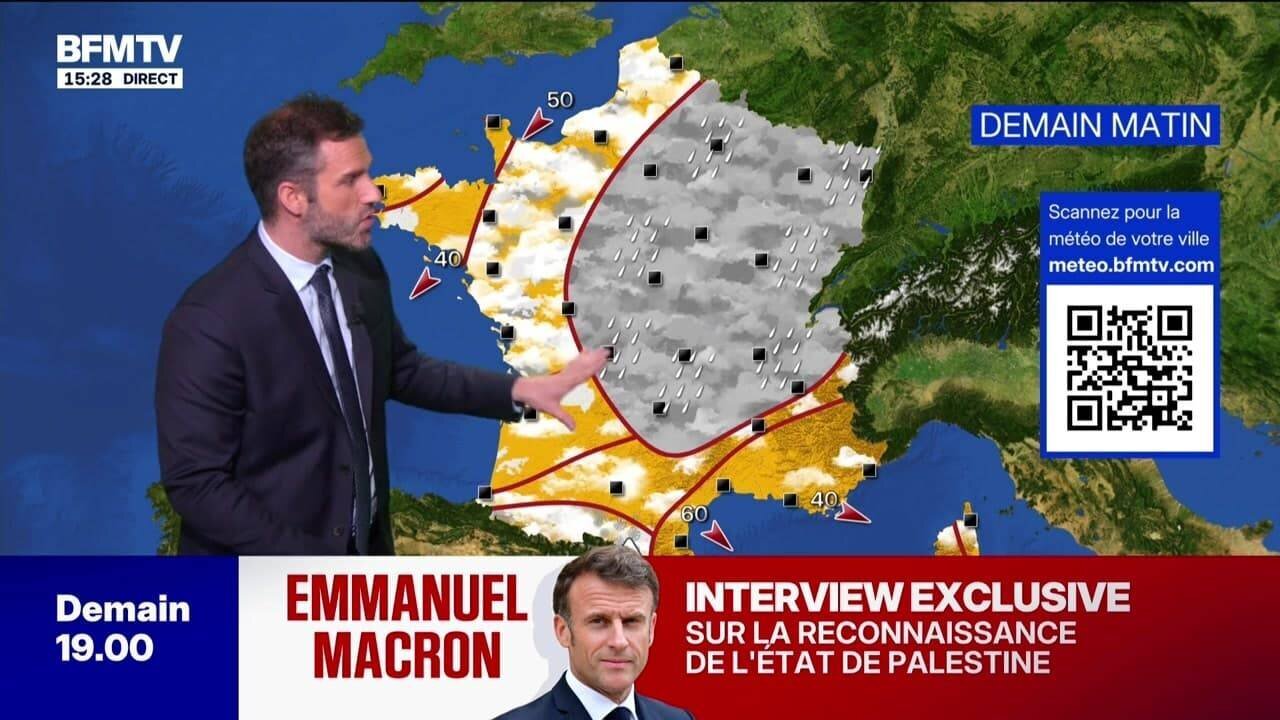 Prévision météo et intempéries en France, mardi 23 septembre 2025