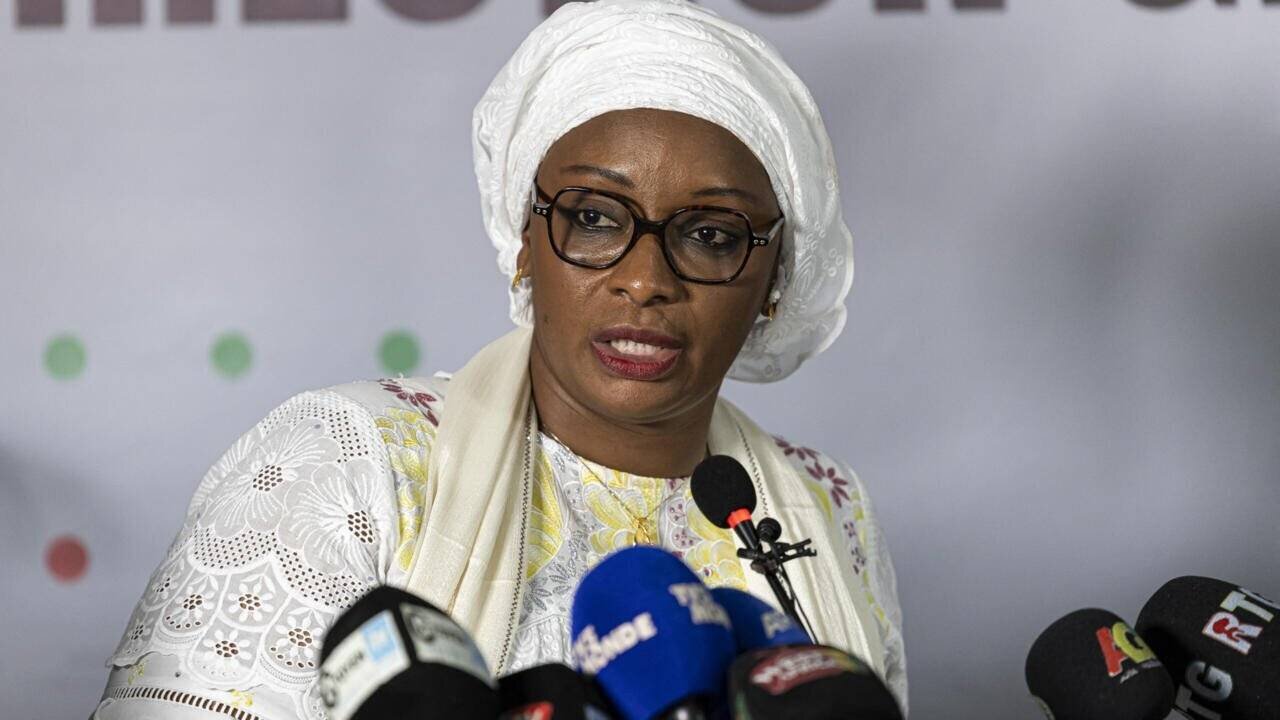 Djénabou Touré à Conakry le 22 septembre 2025