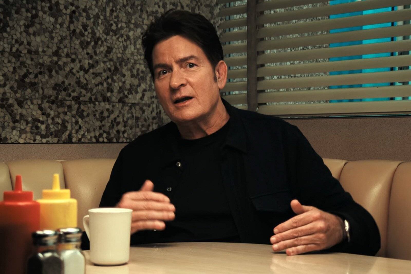 Charlie Sheen portrait