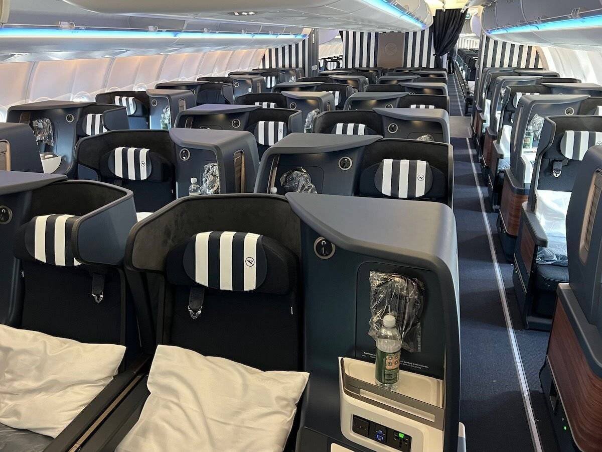 Cabine classe affaires d'un A330