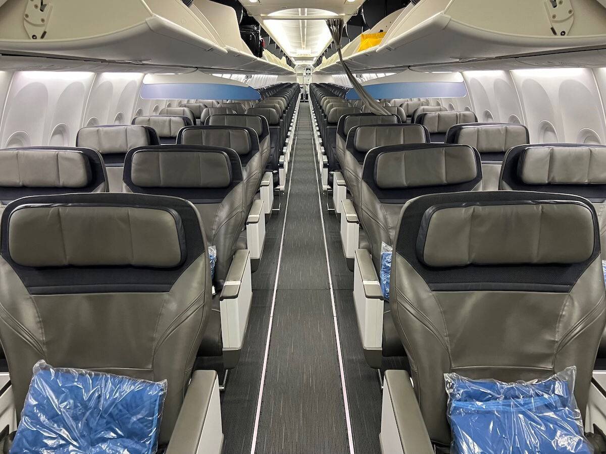 Avion Alaska Boeing 737 MAX en vol