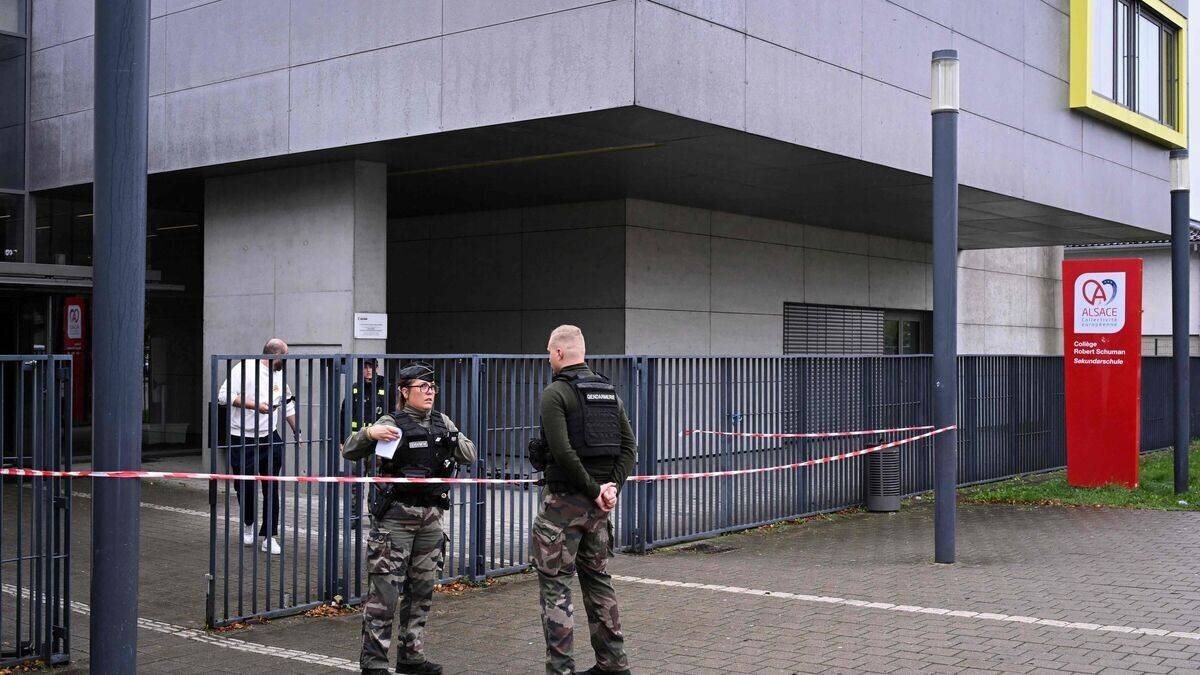 Éléments de sécurité près d’un collège