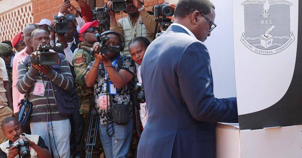 Portraits des candidats lors de la campagne présidentielle au Malawi