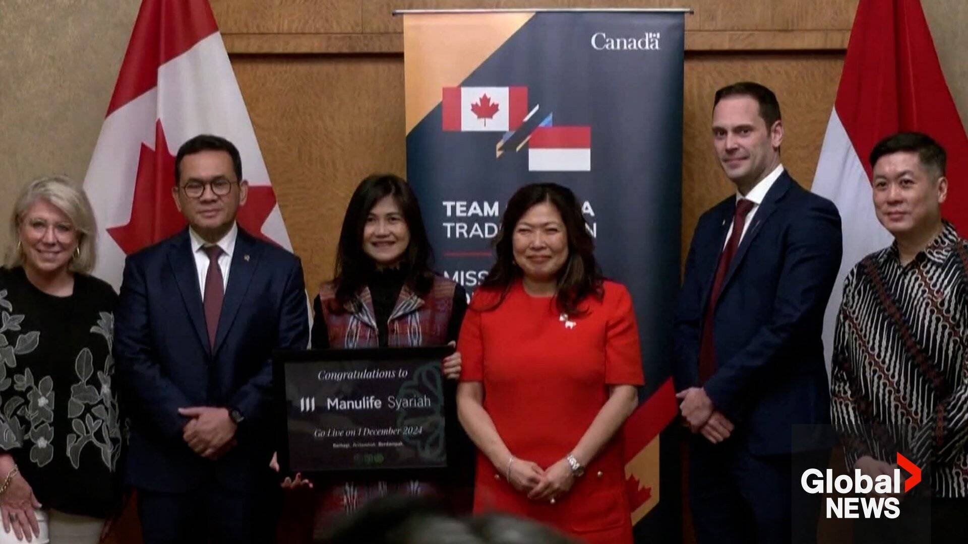 Rencontre officielle entre responsables canadiens et indonésiens