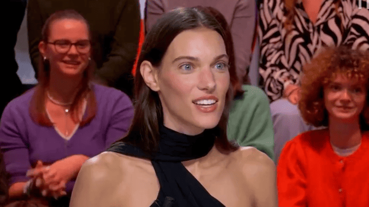 Charlotte Cardin lors du Ballon d'Or à Paris