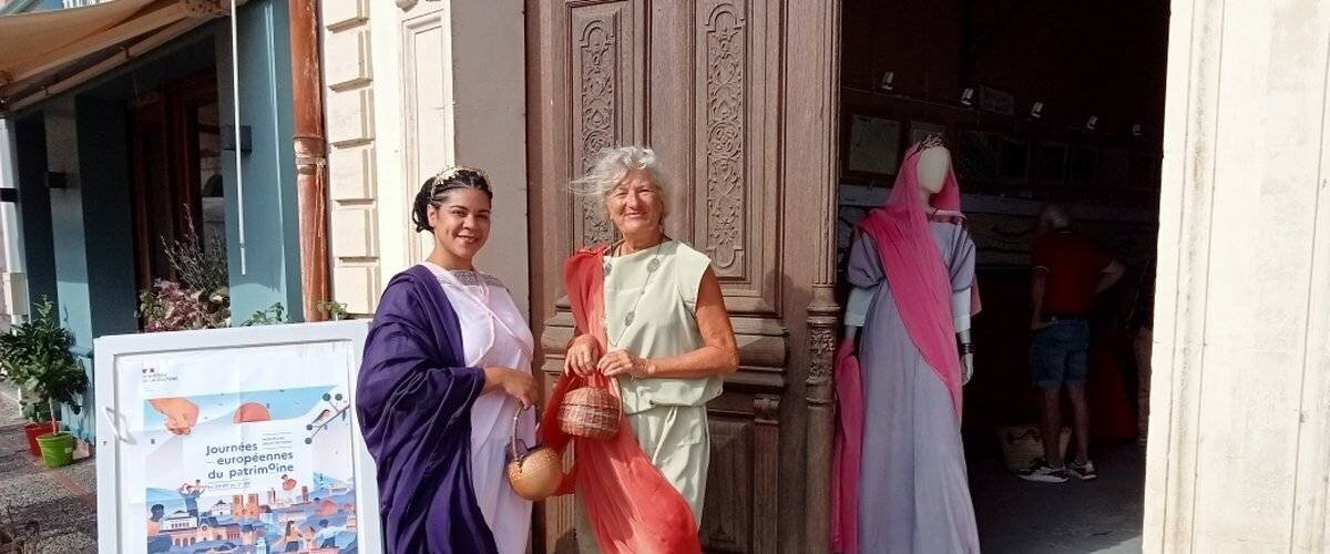 Maison Claude Augé visitée lors des Journées du patrimoine à L’Isle-Jourdain
