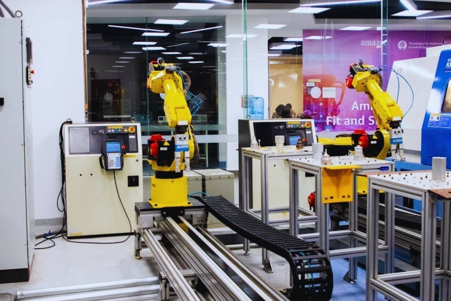 Cobots en usine et traces réseau