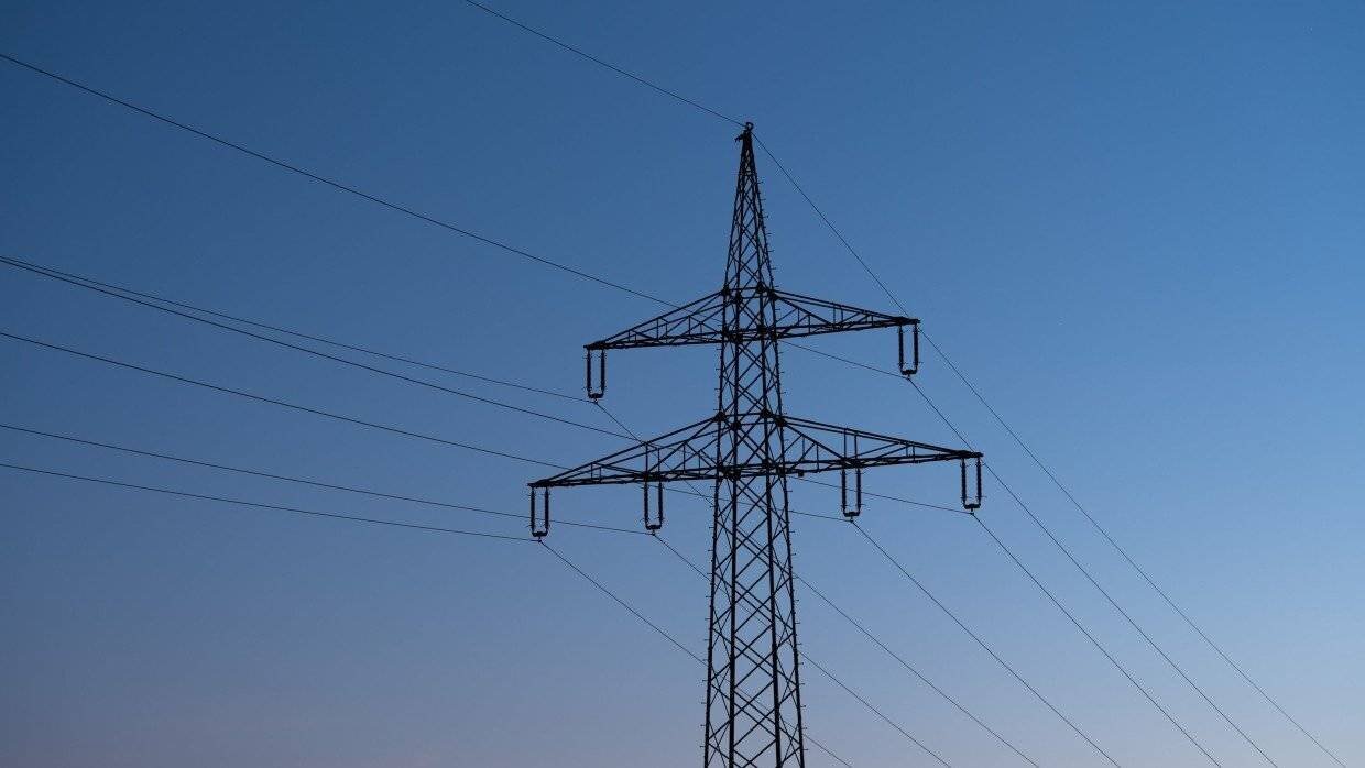 Pylône électrique près de Rottweil