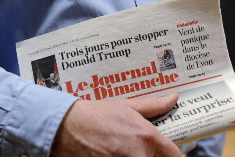Une édition du Journal du Dimanche (image illustrative)