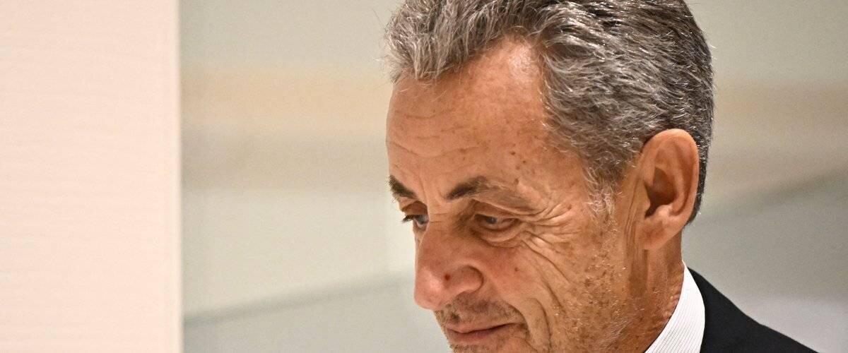 Nicolas Sarkozy lors du jugement