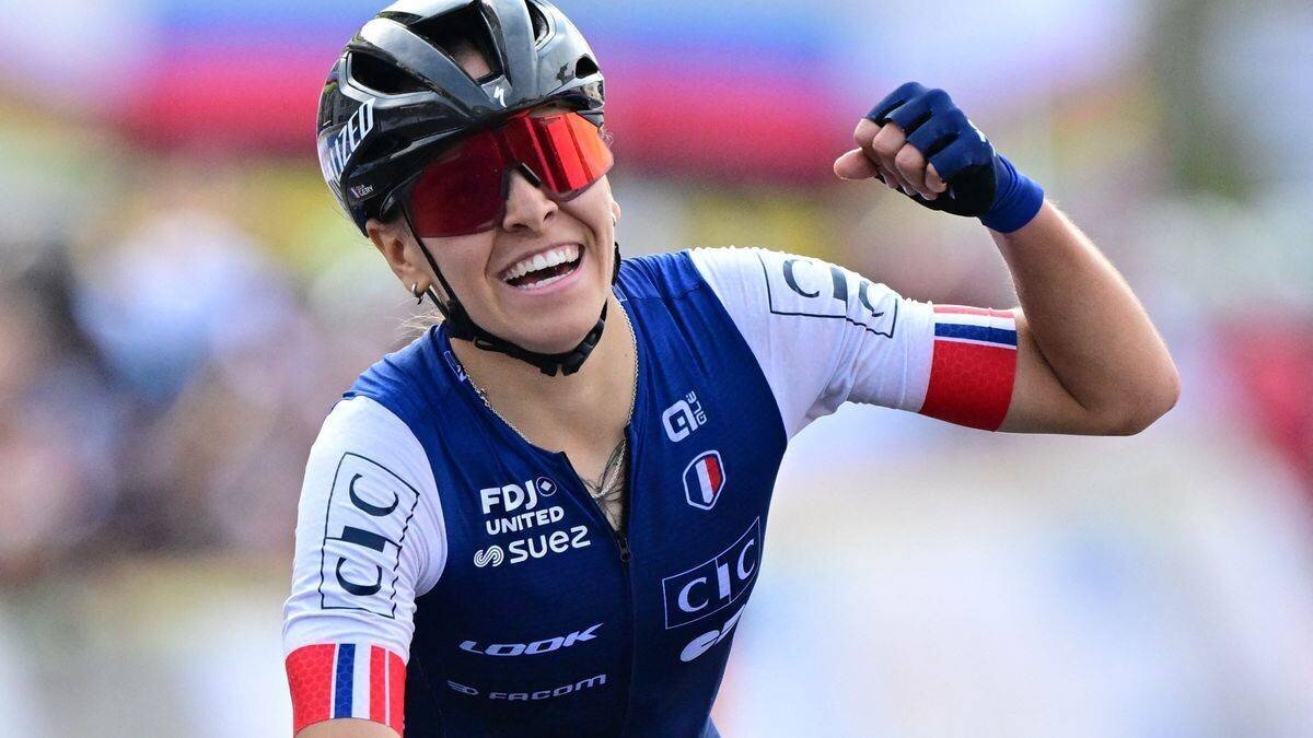 Célia Géry championne du monde U23 sur route au Rwanda