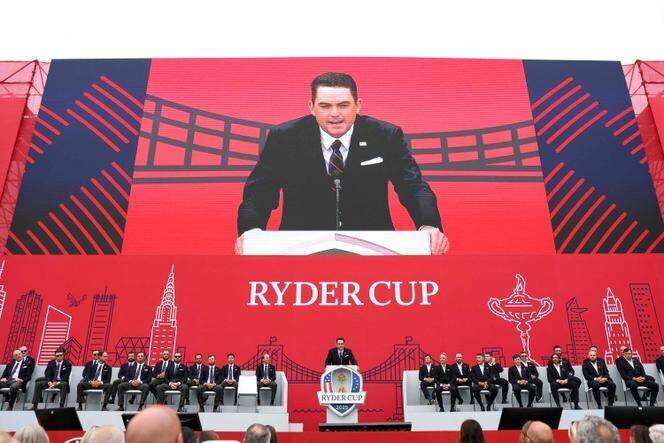 Keegan Bradley lors de la Ryder Cup à Farmingdale