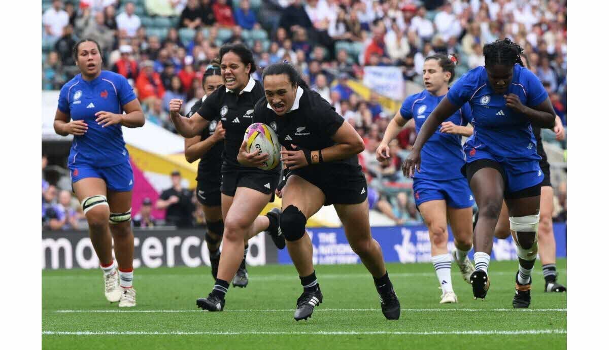 Le XV de France féminin face à la Nouvelle-Zélande