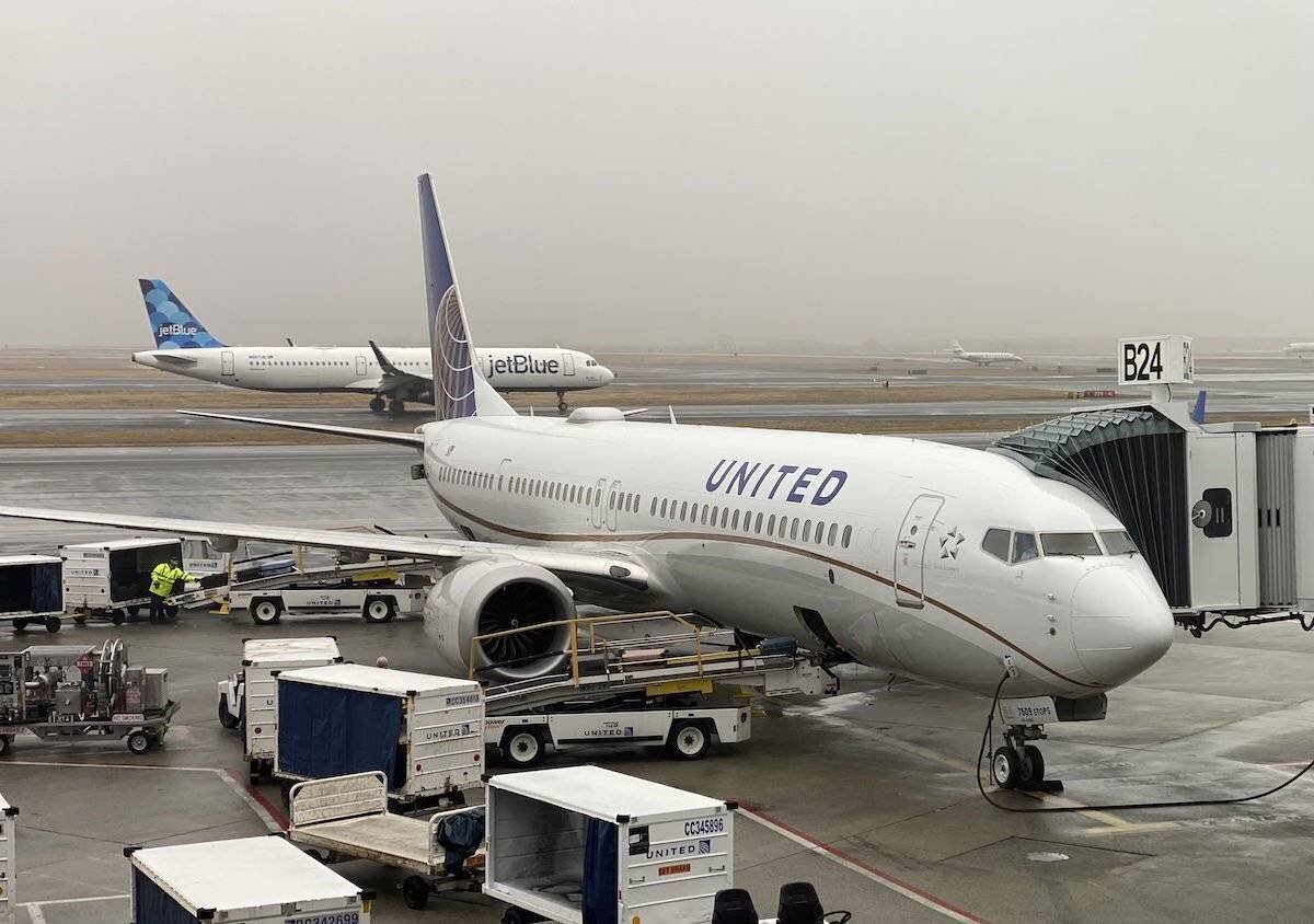 Boeing 737 MAX vue latérale