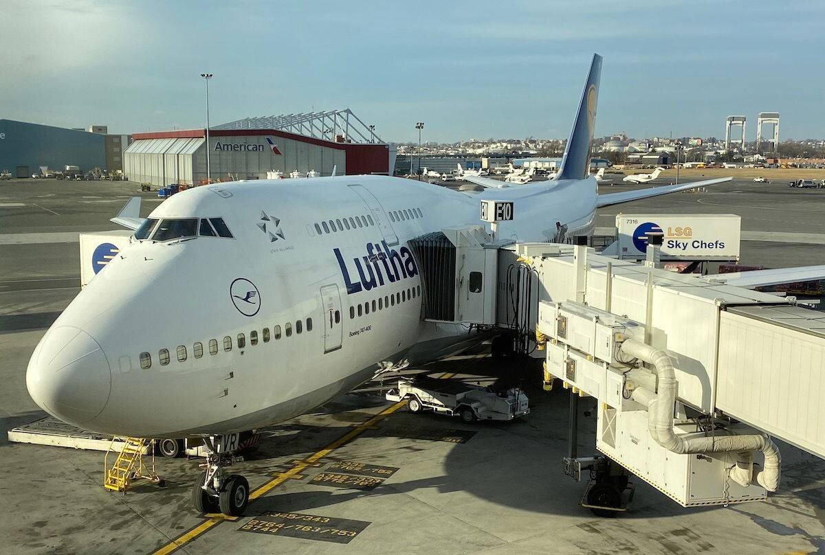 Boeing 747-400 de profil