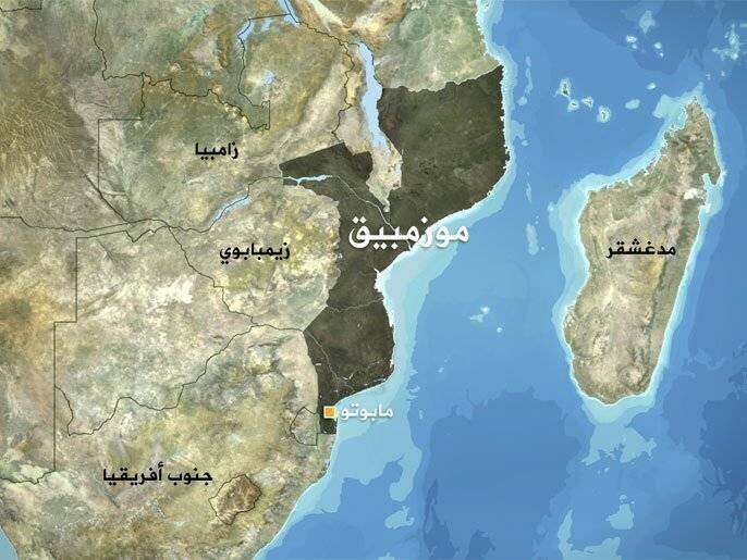 Carte du Mozambique