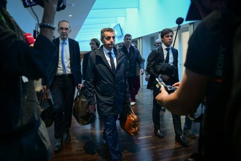 Gaël Perdriau lors d'une audience liée à l'affaire