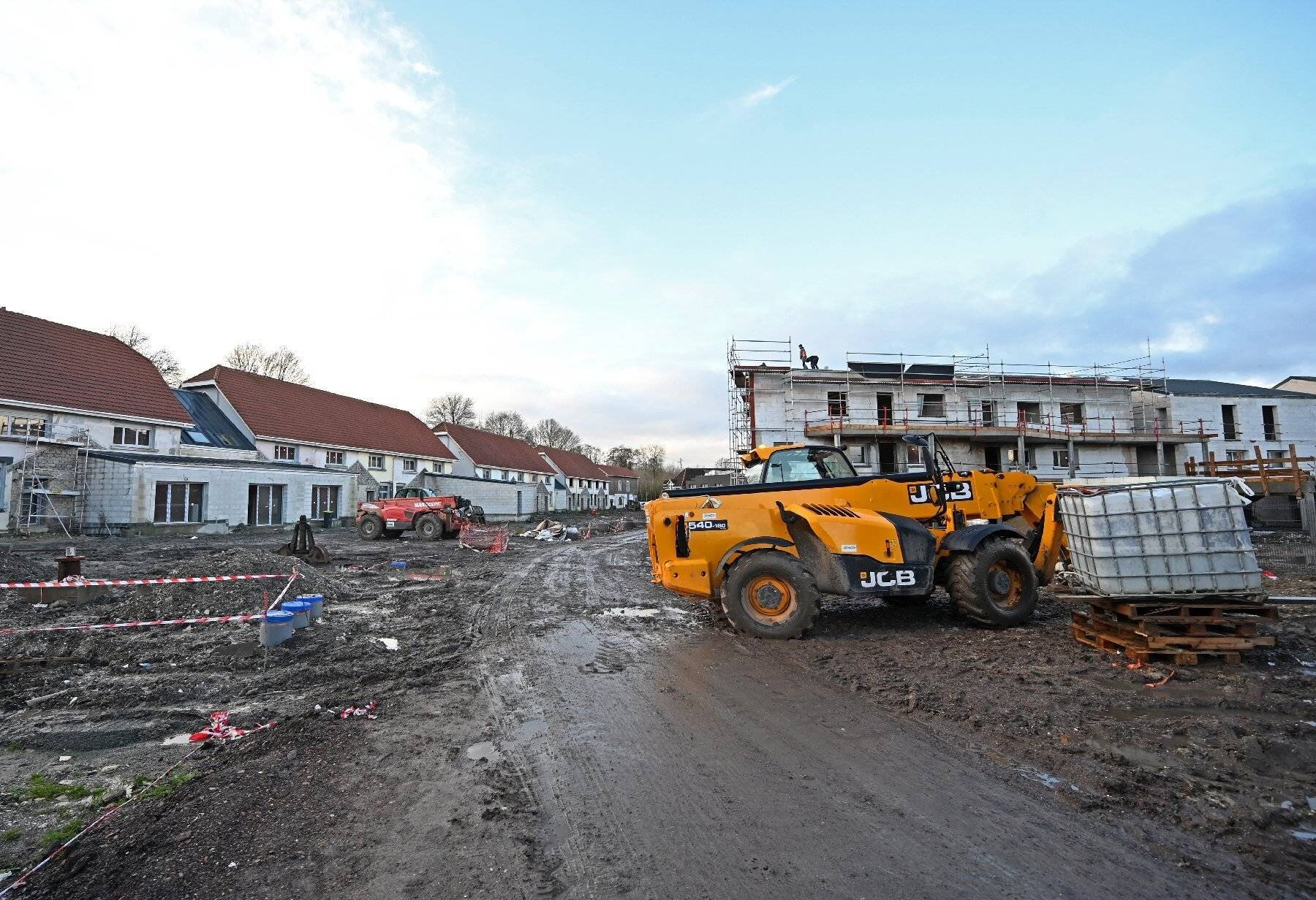 Chantier de rénovation énergétique résidentiel en France