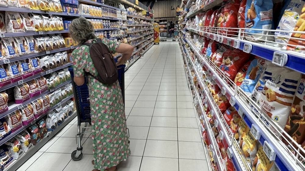 Vue générale grande distribution en septembre 2025