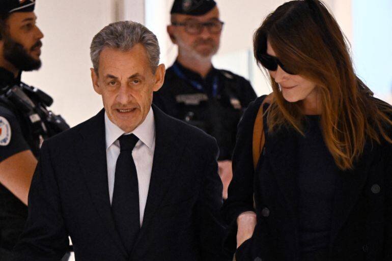 Nicolas Sarkozy et Carla Bruni au tribunal le 25 septembre 2025