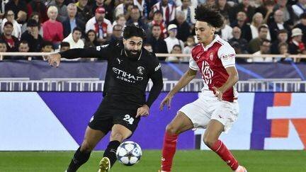 Gvardiol et Akliouche lors du match à Monaco