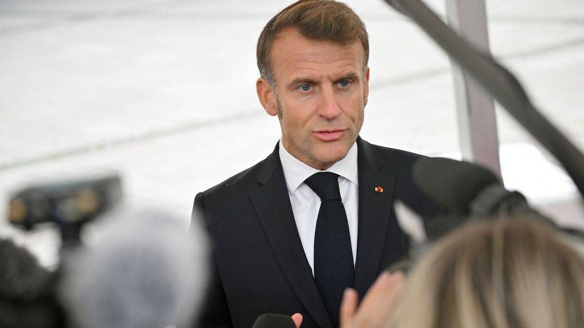 Macron à Copenhague lors d'un sommet européen