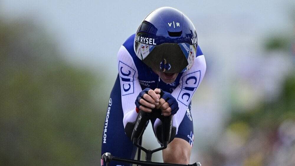 Bruno Armirail et les Français au relais mixte