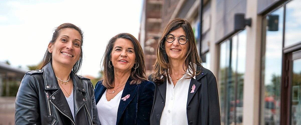 Valérie Rouverand lors d'un meeting municipal à Nîmes