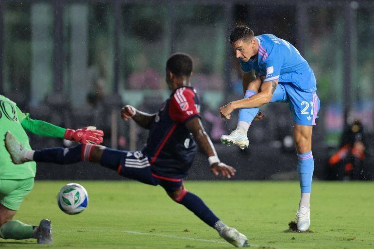 Tadeo Allende marque pour Inter Miami contre New England Revolution