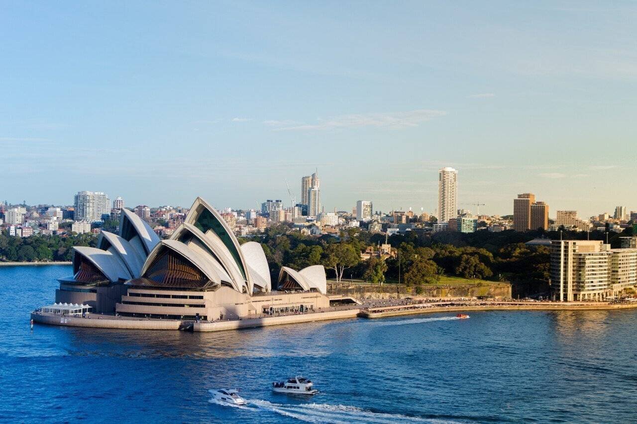 Rue commerçante de Sydney après l'incident